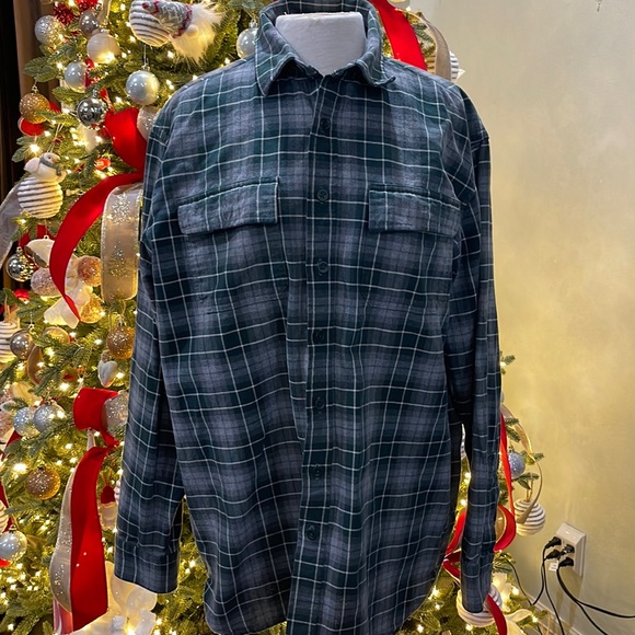 L.L. BEAN Flannel Shirt Plaid